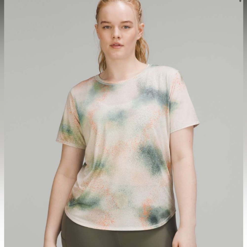Lululemon High Neck Running & Training T-Shirt